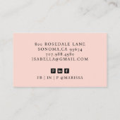 Carte De Visite Photo de comptable professionnel moderne (Dos)