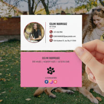 Photo de garde d'animaux à empreinte de patte mini