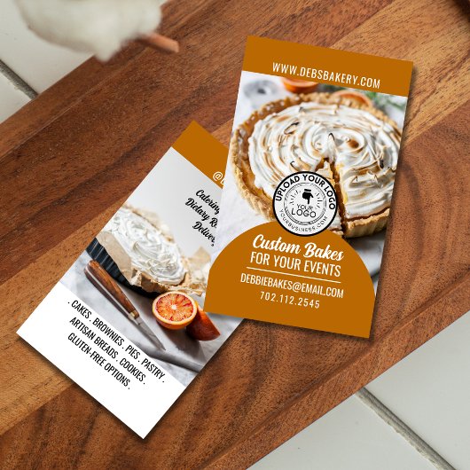 Carte De Visite Photo de la boulangerie