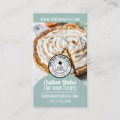 Carte De Visite Photo de la boulangerie sur mesure (Devant)