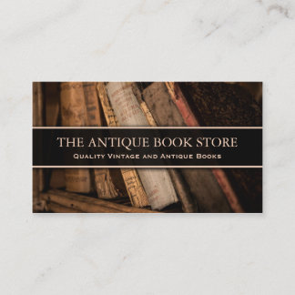 Carte De Visite Photo de la Boutique d'antiquités / Vintage - Cart