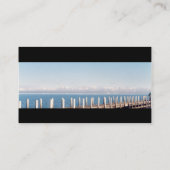 Carte De Visite Photo de la jetée paisible (Dos)