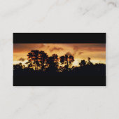 Carte De Visite Photo de lac sunset (Dos)