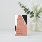 Carte de visite photo de l'agent de signature de n (Debout devant)