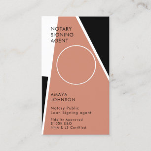 Carte de visite photo de l'agent de signature de n