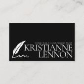 Carte De Visite Photo de l'agent de signature de prêt/de service p (Dos)