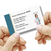 Carte De Visite Photo de l'infirmière Médicale