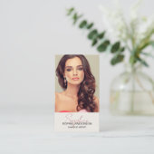 Carte De Visite Photo de maquillage (Debout devant)