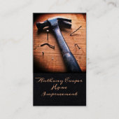 Carte De Visite Photo de marteau personnalisée (Devant)