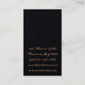 Carte De Visite Photo de marteau personnalisée (Dos)