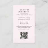 Carte De Visite Photo de naissance et postpartum Doula (Dos)