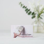 Carte De Visite Photo de peinture personnalisée (Debout devant)