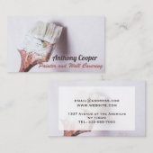 Carte De Visite Photo de peinture personnalisée (Devant / Derrière)