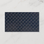 Carte De Visite Photo de plat de diamant (Dos)