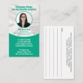 Carte de visite photo de préparation fiscale (Prép (Devant / Derrière)