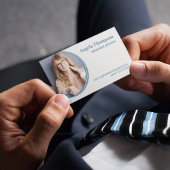 Carte De Visite Photo d'entreprise moderne Code QR