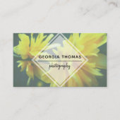 Carte de visite photo Diamant blanc (Devant)