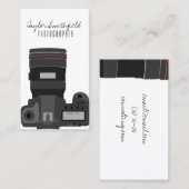 carte de visite photo DSLR (Devant / Derrière)