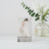 Carte De Visite Photo éditoriale Qr Code Photographie professionne (Debout devant)