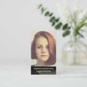 Carte De Visite Photo élégante (Debout devant)