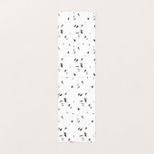 Carte De Visite photo en noir et blanc d'un troupeau d'oiseaux (Intérieur déplié)