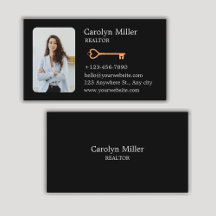 Photo et clé or personnalisées Realtor
