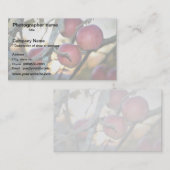 Carte de visite photo filigrane du photographe (Devant / Derrière)
