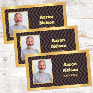 Carte De Visite Photo Foot Care