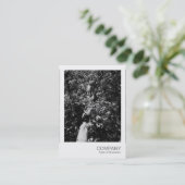 Carte De Visite Photo instantanée 025 - Arbre à plan (Debout devant)