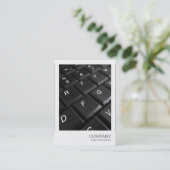 Carte De Visite Photo instantanée 026 - Clavier (Debout devant)