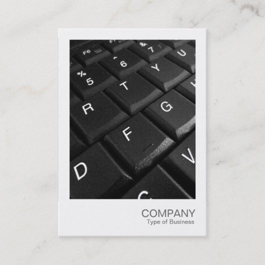 Carte De Visite Photo instantanée 026 - Clavier (Devant)