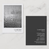 Carte De Visite Photo instantanée 028 - Eau Cool (Devant / Derrière)