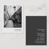 Carte De Visite Photo instantanée 02 - Salle de shopping (Devant / Derrière)