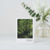 Carte De Visite Photo instantanée 043 - Arbre inhabituel (Debout devant)