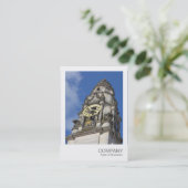 Carte De Visite Photo instantanée 069 - tour d'horloge (Debout devant)