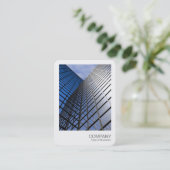 Carte De Visite Photo instantanée 081a - Bloc de bureau réfléchiss (Debout devant)