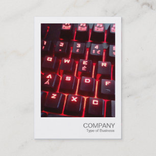 Carte De Visite Photo instantanée - Clavier luminescent
