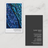 Carte De Visite Photo instantanée - Corde en perle 02 (Devant / Derrière)