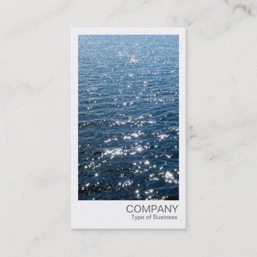 Carte De Visite Photo instantanée - Eau pétillante 02 (Devant)