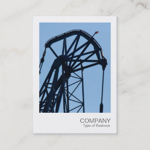 Carte De Visite Photo instantanée - Grue à tour (détail)