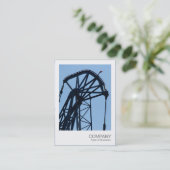 Carte De Visite Photo instantanée - Grue tour (détails) (Debout devant)