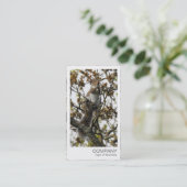 Carte De Visite Photo instantanée - L'écureuil dans un arbre (Debout devant)