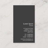 Carte De Visite Photo instantanée - L'écureuil dans un arbre (Dos)