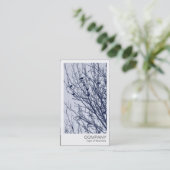 Carte De Visite Photo instantanée - Les enfants en étoile dans un (Debout devant)