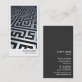 Carte De Visite Photo instantanée - Maze (Devant / Derrière)