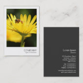 Carte De Visite Photo instantanée - Occupy Bee (Devant / Derrière)