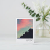 Carte De Visite Photo instantanée - Oiseau précoce (Debout devant)