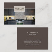 Carte de visite photo Kitchen Taupe (Devant / Derrière)