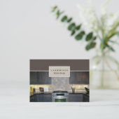 Carte de visite photo Kitchen Taupe (Debout devant)