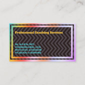 Carte De Visite Photo Life Coach (Dos)